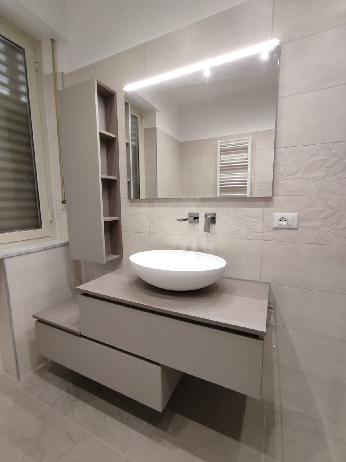 Composizione Mobile Bagno Sospesa 95cm