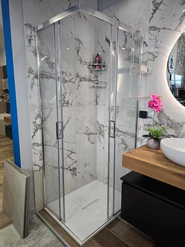 Box doccia angolare 70x100 cm serie la mora lml