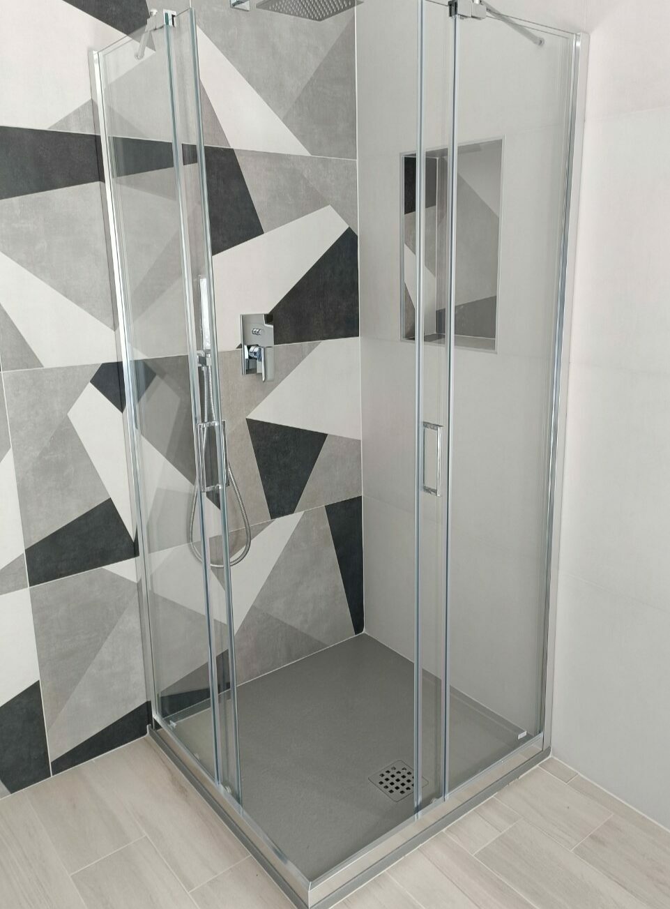 Box doccia angolare 90x90 cm serie aerea asl