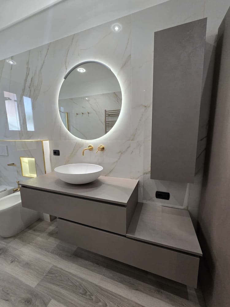 Composizione mobile bagno Ares Terra