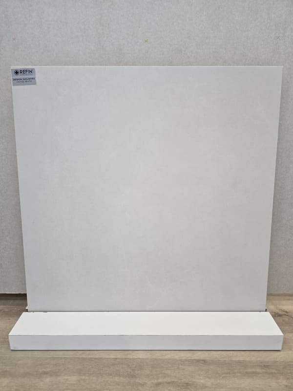 Piastrella per pavimento e rivestimento in gres 60x60 designe industrie oxyde white