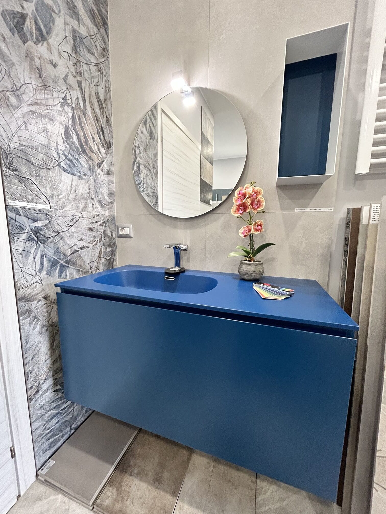 Composizione Mobile Bagno base sospesa 105 cm