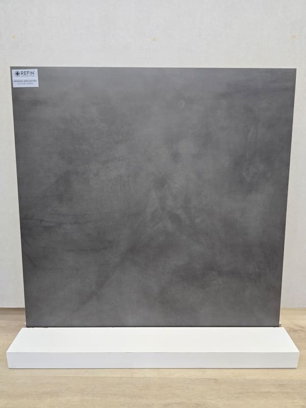 Piastrella per pavimento e rivestimento in gres 60x60 designe industrie oxyde dark