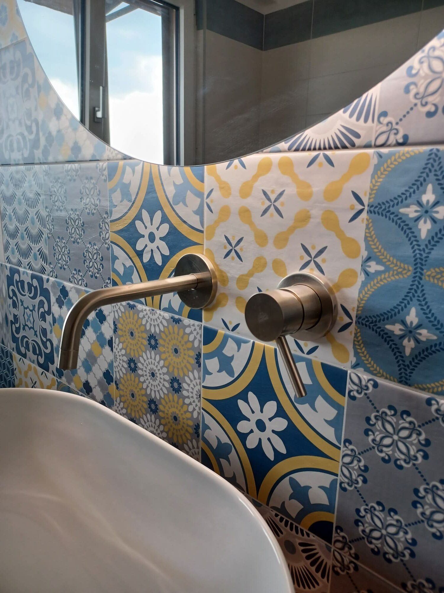 Miscelatore ad incasso lavabo light satinato