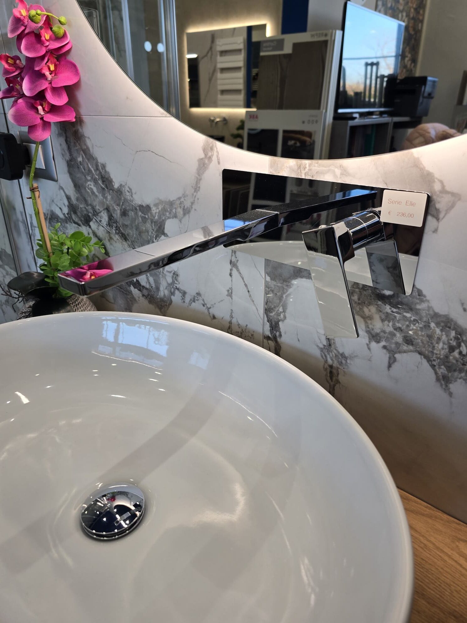 MISCELATORE AD INCASSO LAVABO ELLE