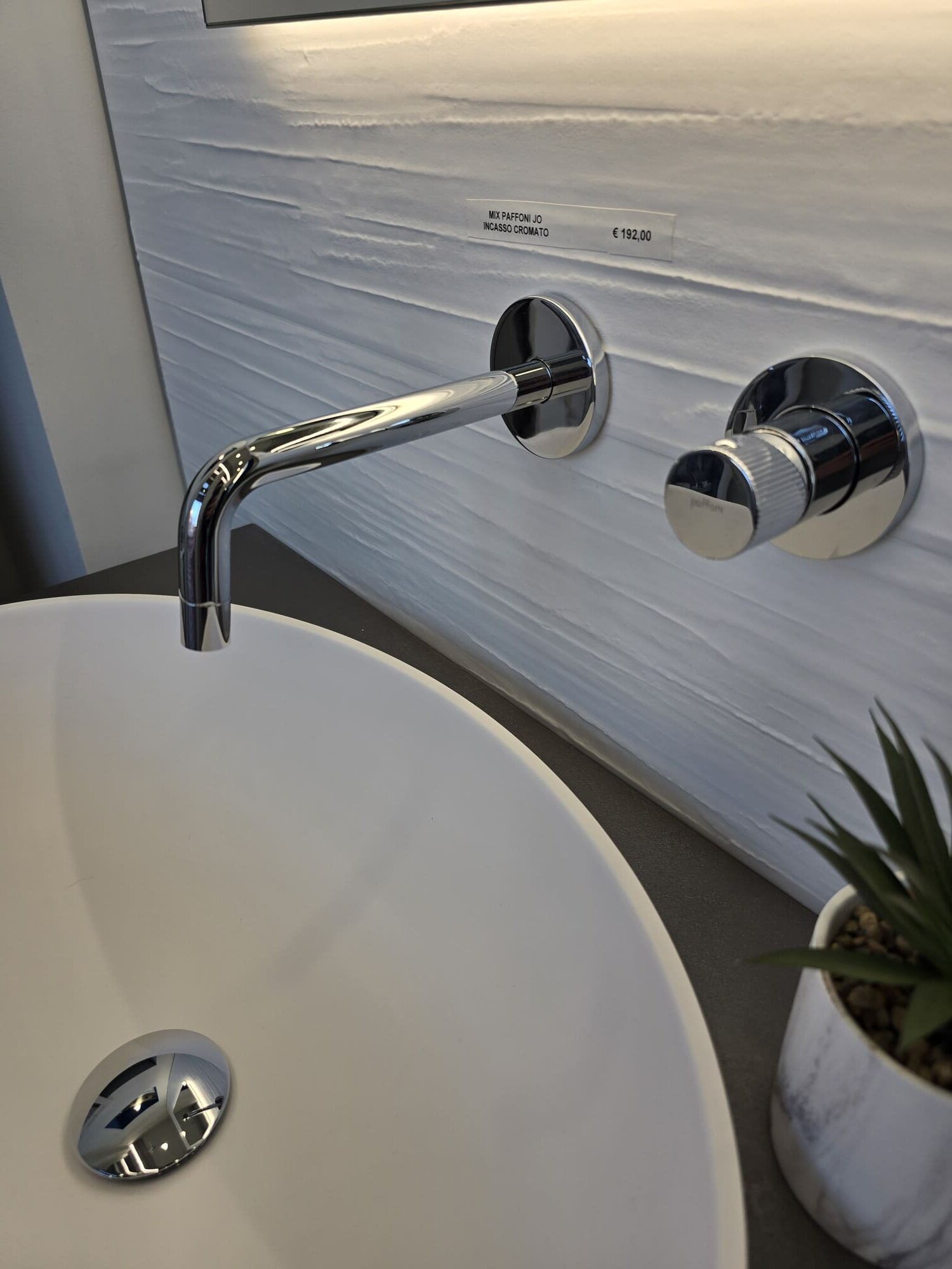 Miscelatore ad incasso lavabo jo